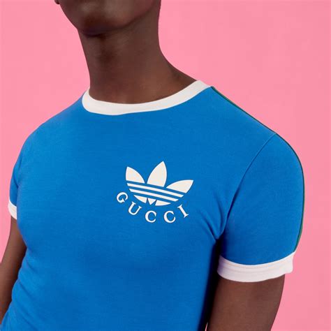 gucci addidas t shirt|Gucci x Adidas formal shoes.